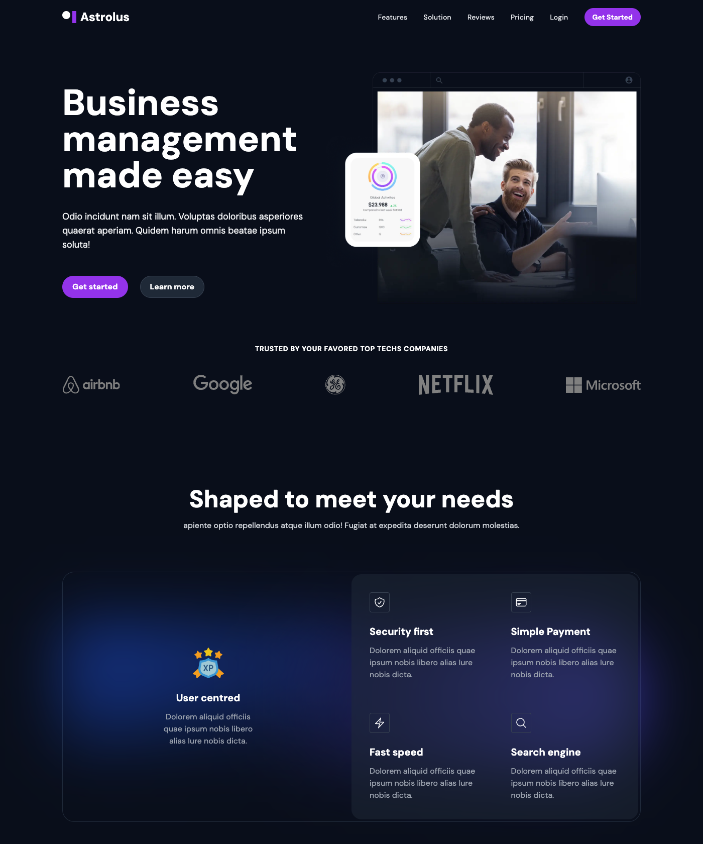 Screenshot of Astrolus Premium