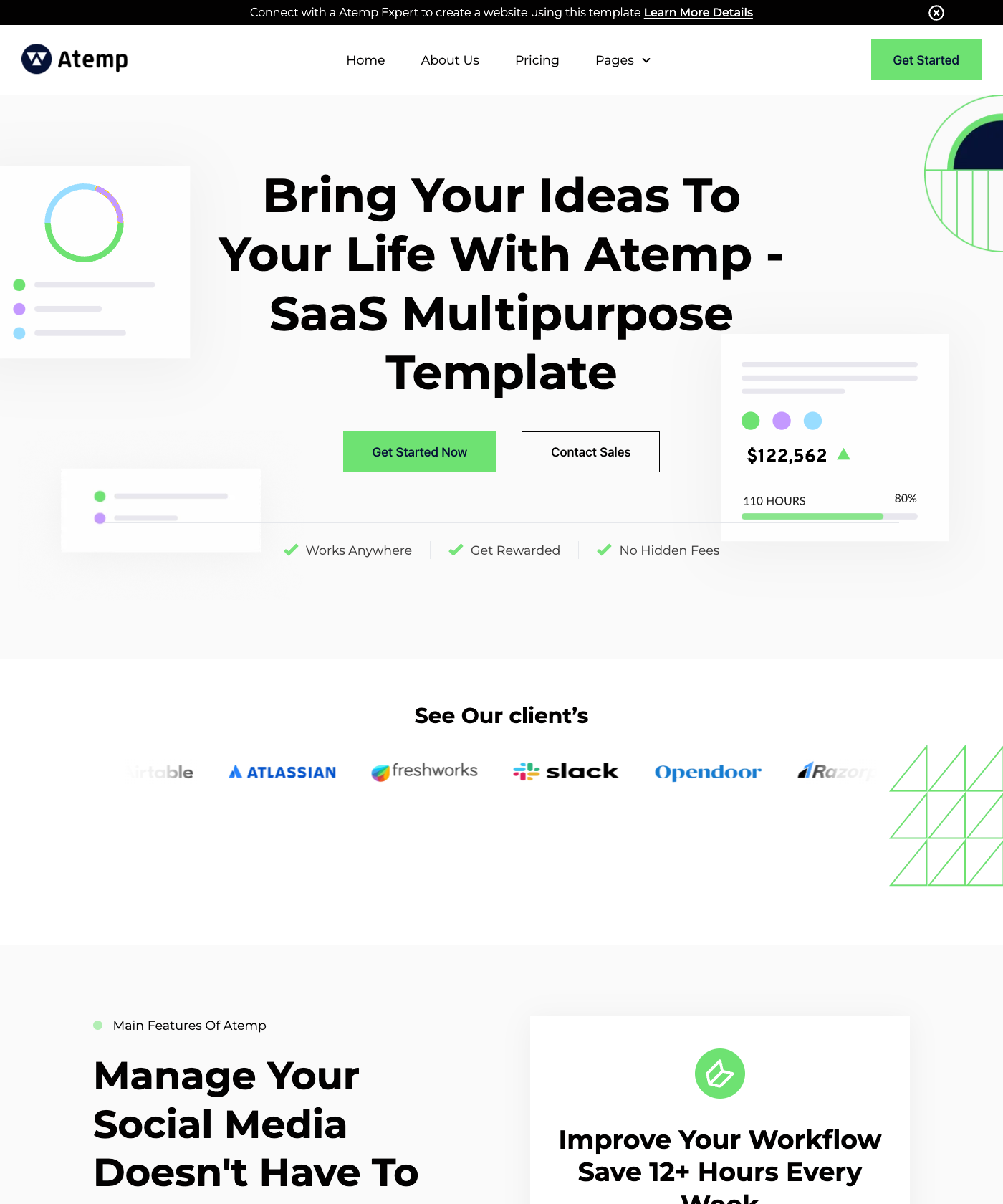 Screenshot of Atemp Astro