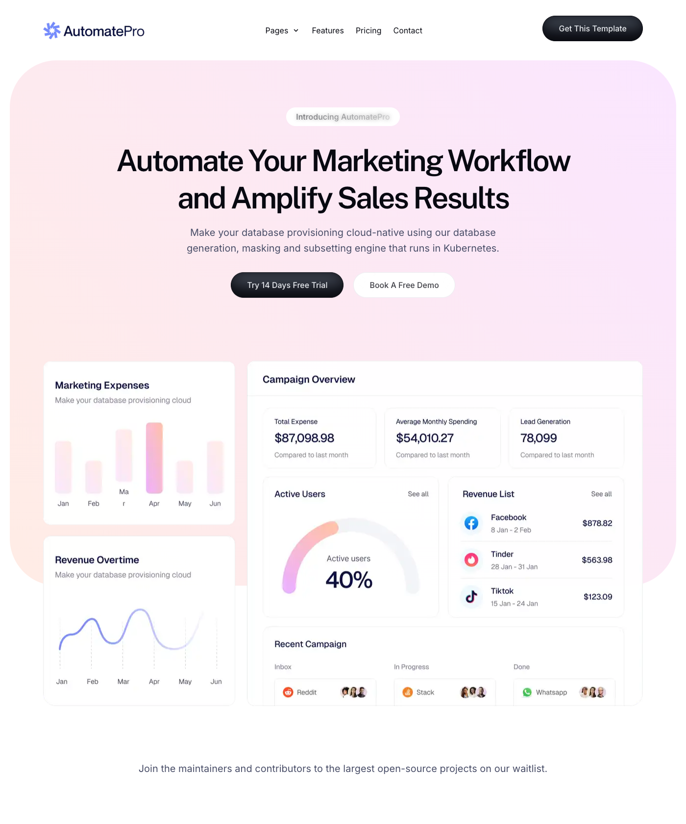 Screenshot of AutomatePro Astro