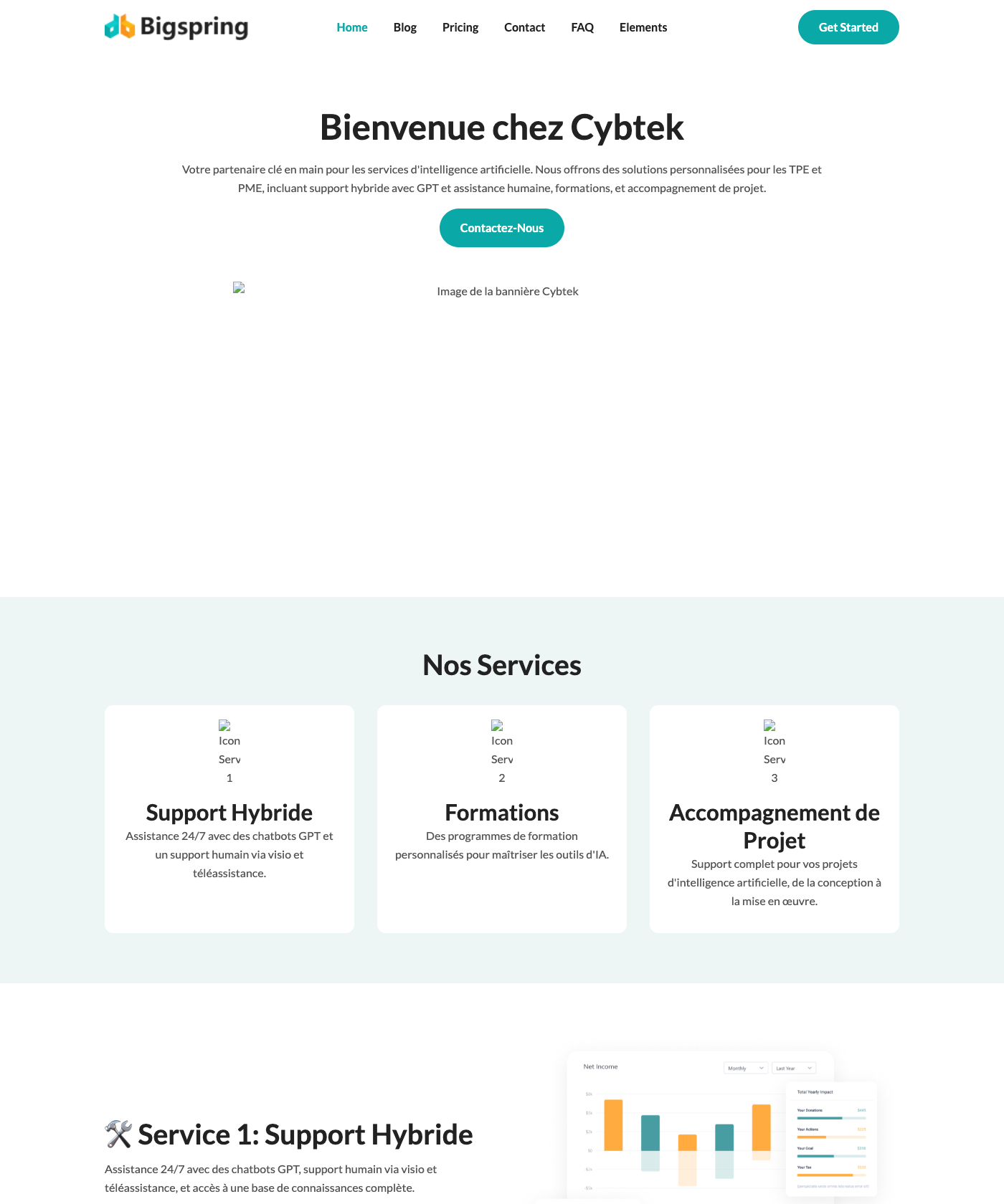 Screenshot of Bigspring Light Astro