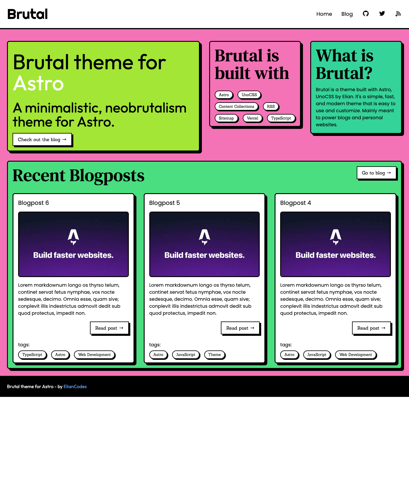 Screenshot of Brutal