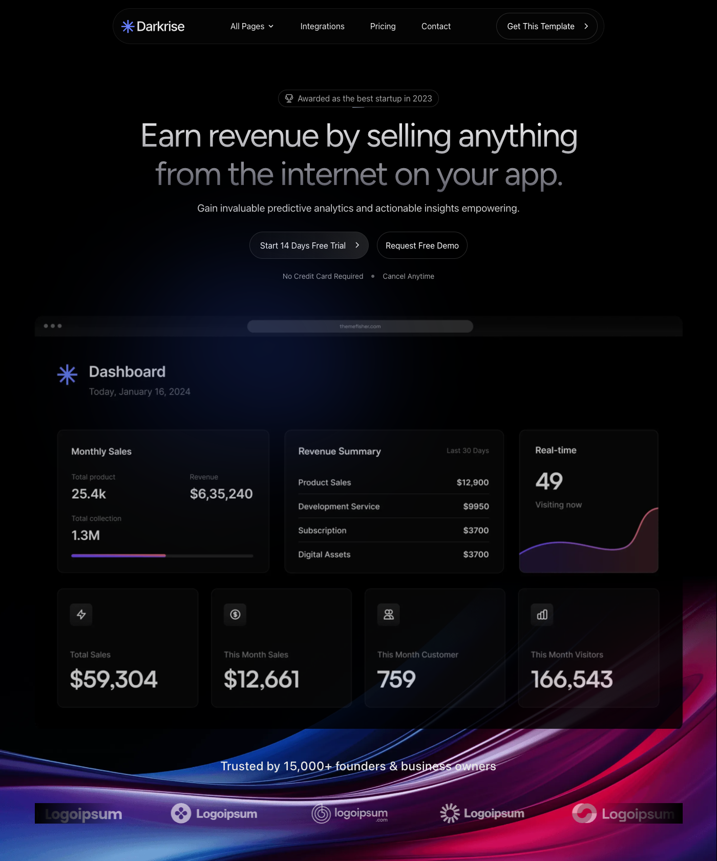 Screenshot of Darkrise Astro