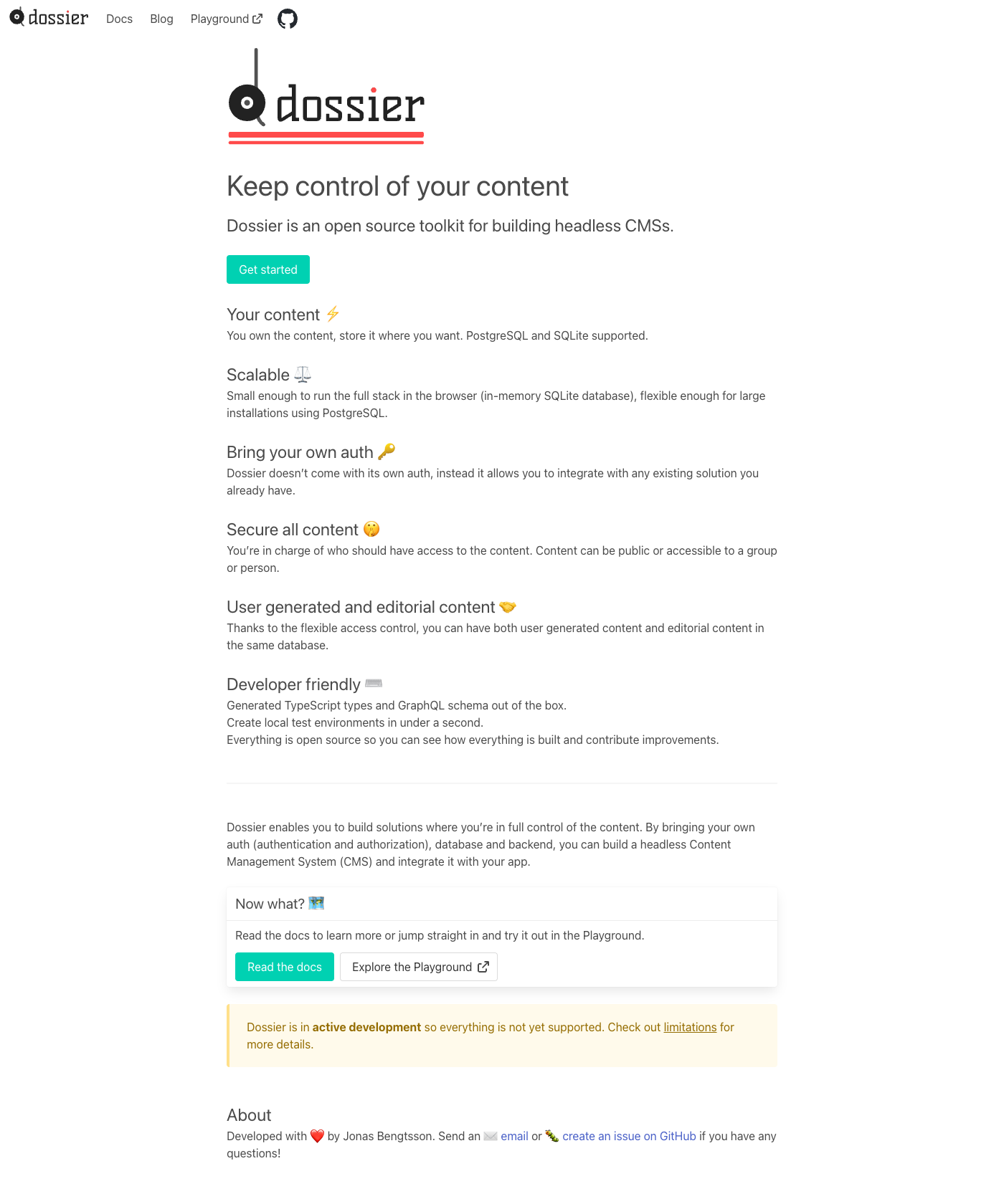 Screenshot of Dossier Astro Sqlite App
