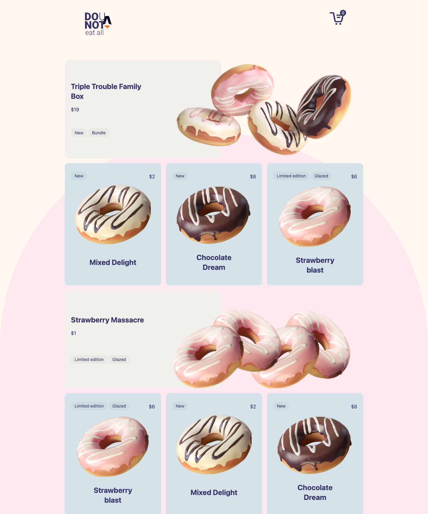 Screenshot of Dounut