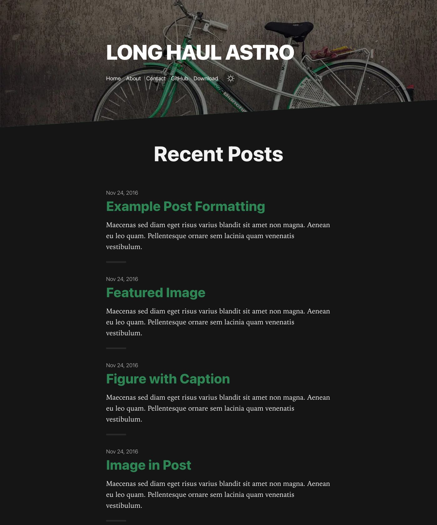 Screenshot of Long Haul Astro