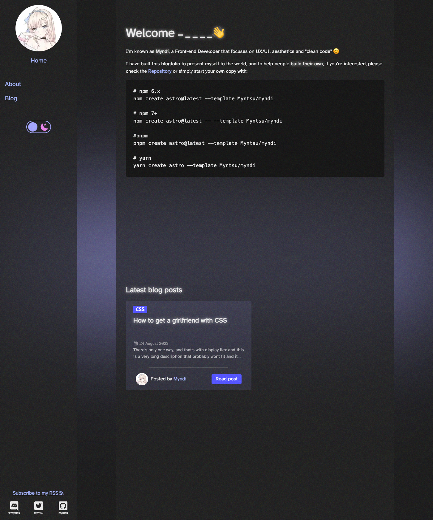 Screenshot of Myndi