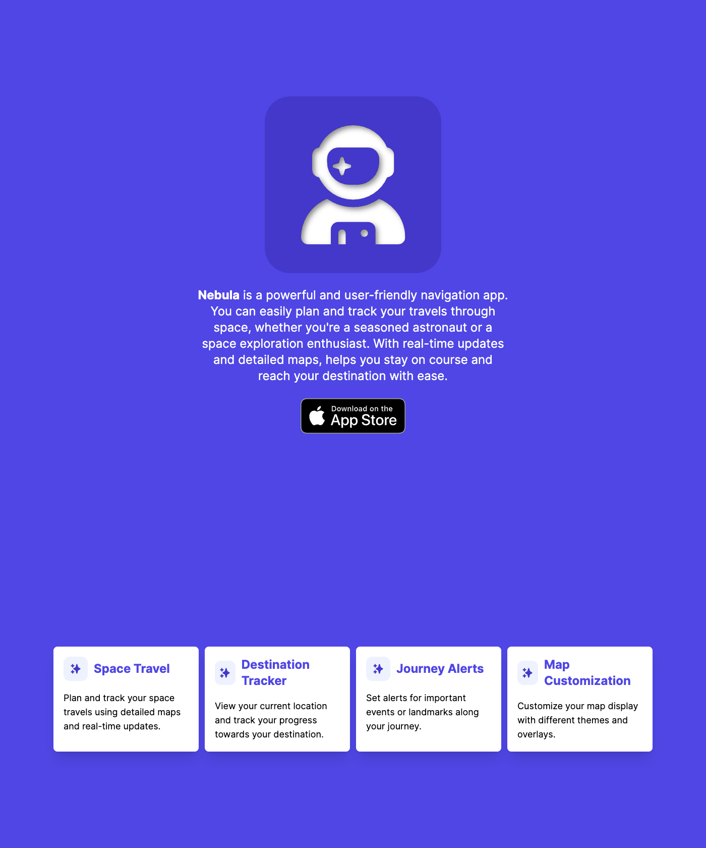 Screenshot of Nebula 🔮