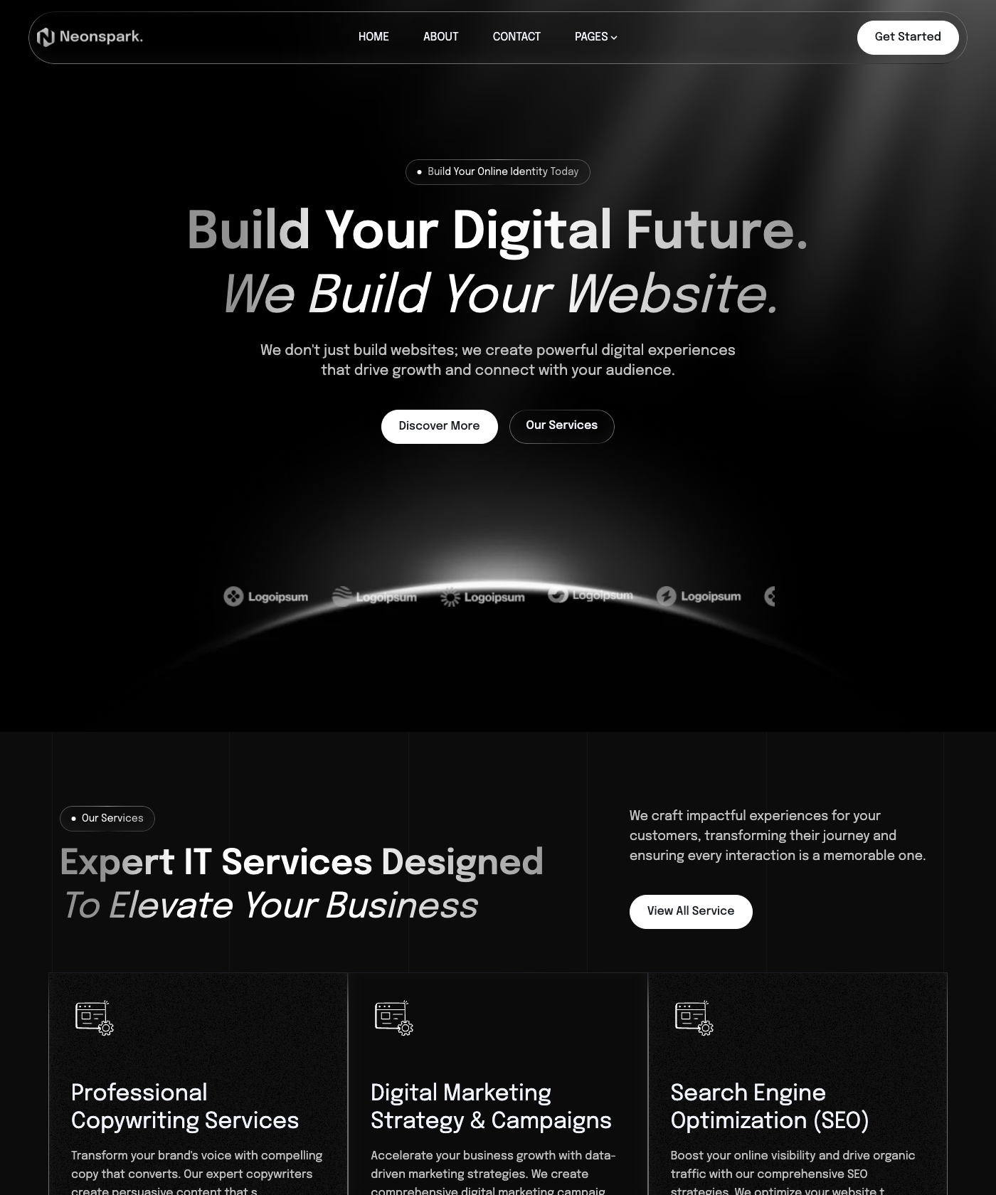 Screenshot of Neonspark Astro