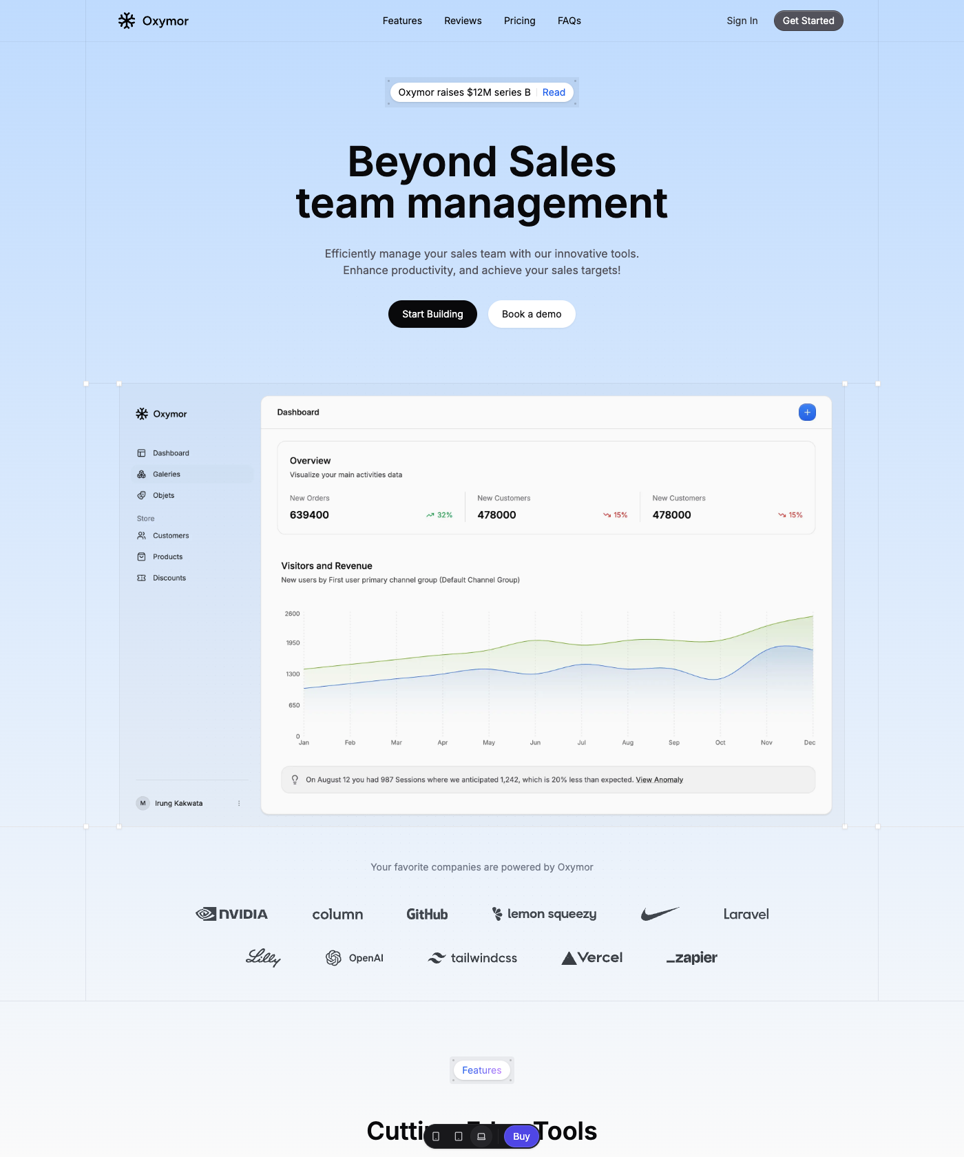 Screenshot of Oxymor ST