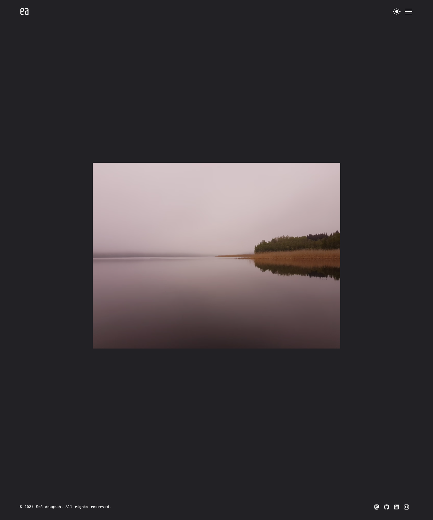 Screenshot of Photography Theme