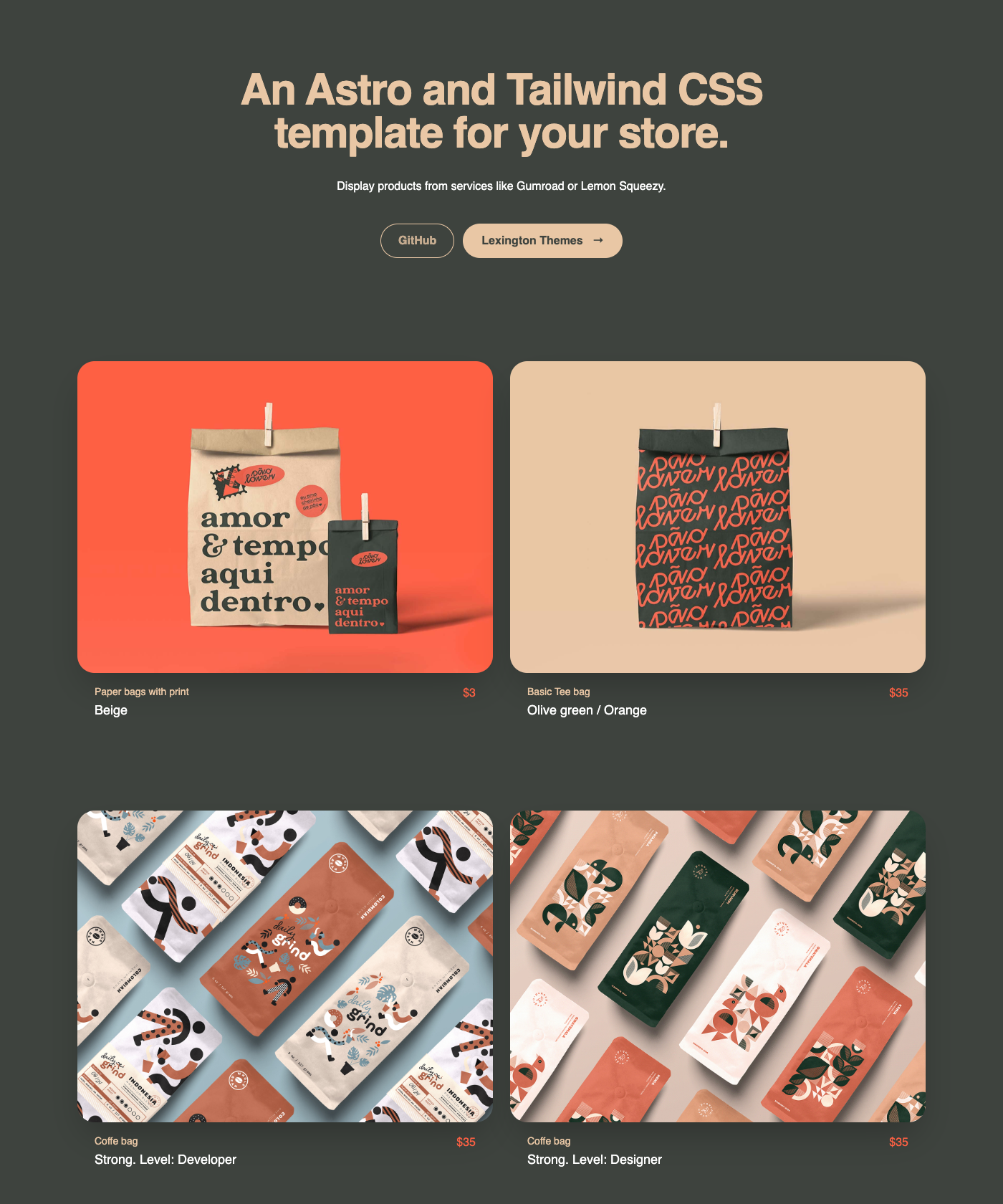 Screenshot of Quick Store