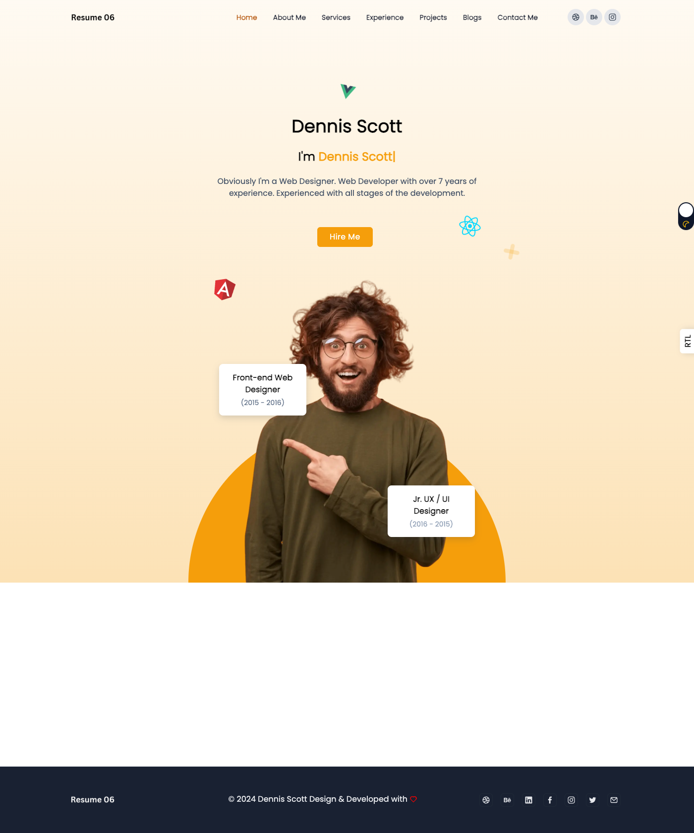 Screenshot of Resume06