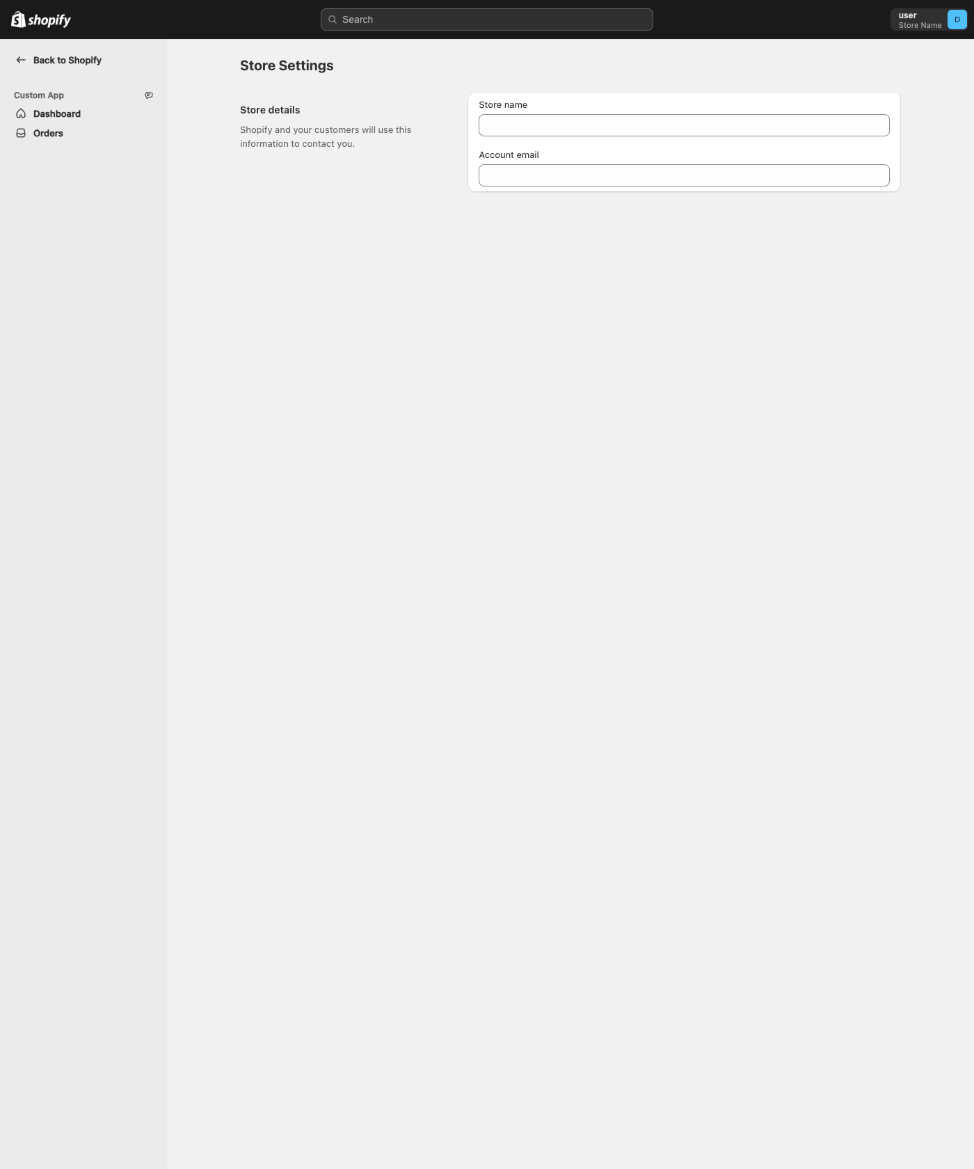 Screenshot of Astro Shopify Polaris
