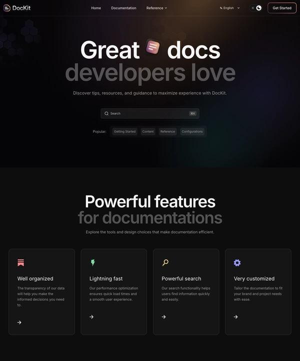 Screenshot of DocKit